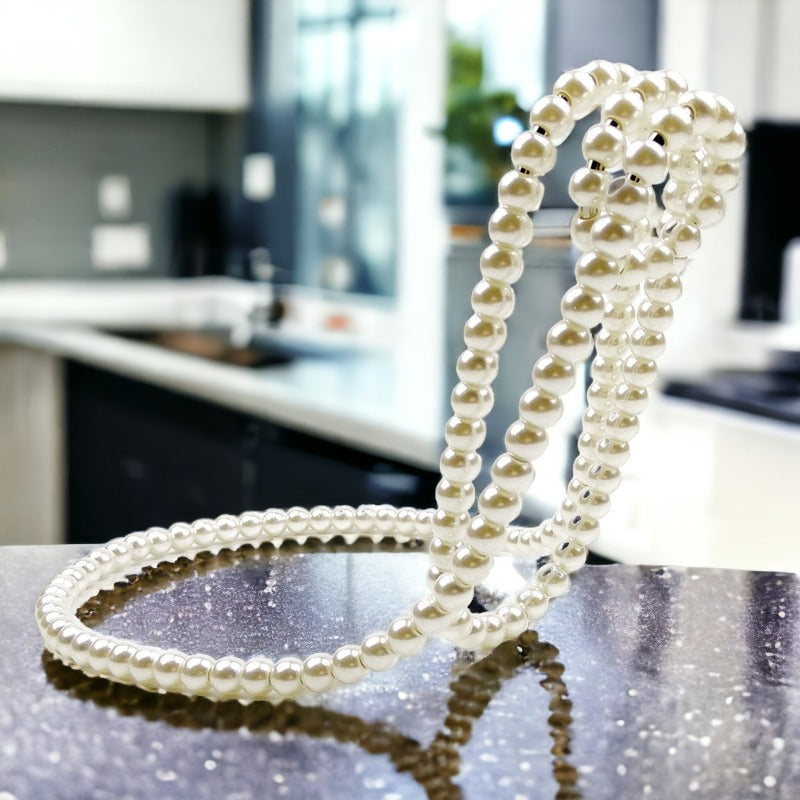 Premium Perlen-Weinhalter "Pearly"