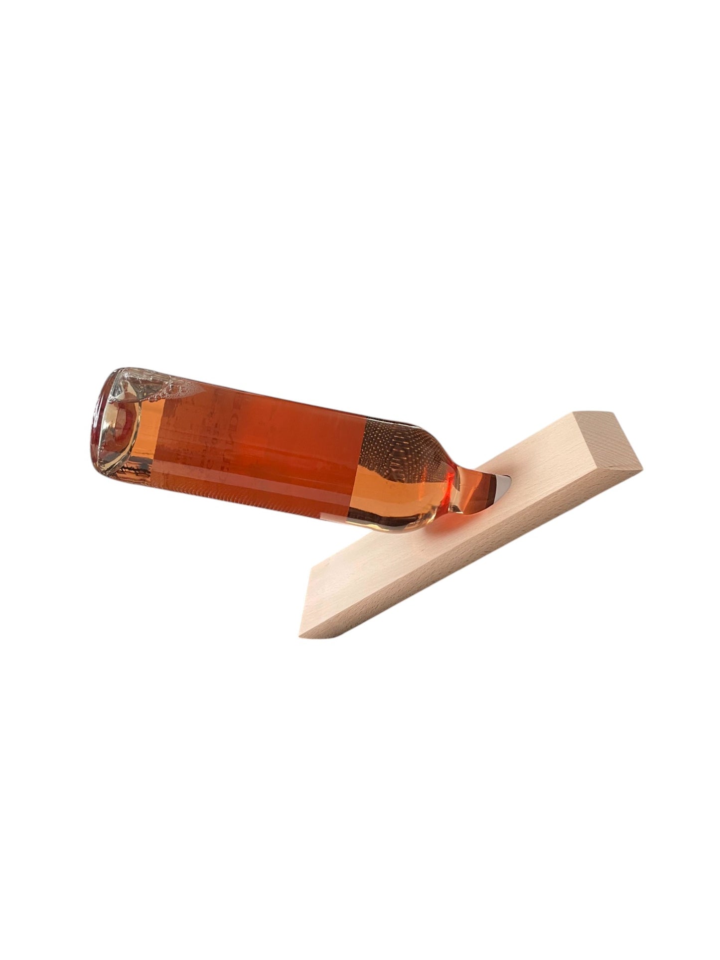 Minimalistischer Holz-Weinhalter "Prototyp"