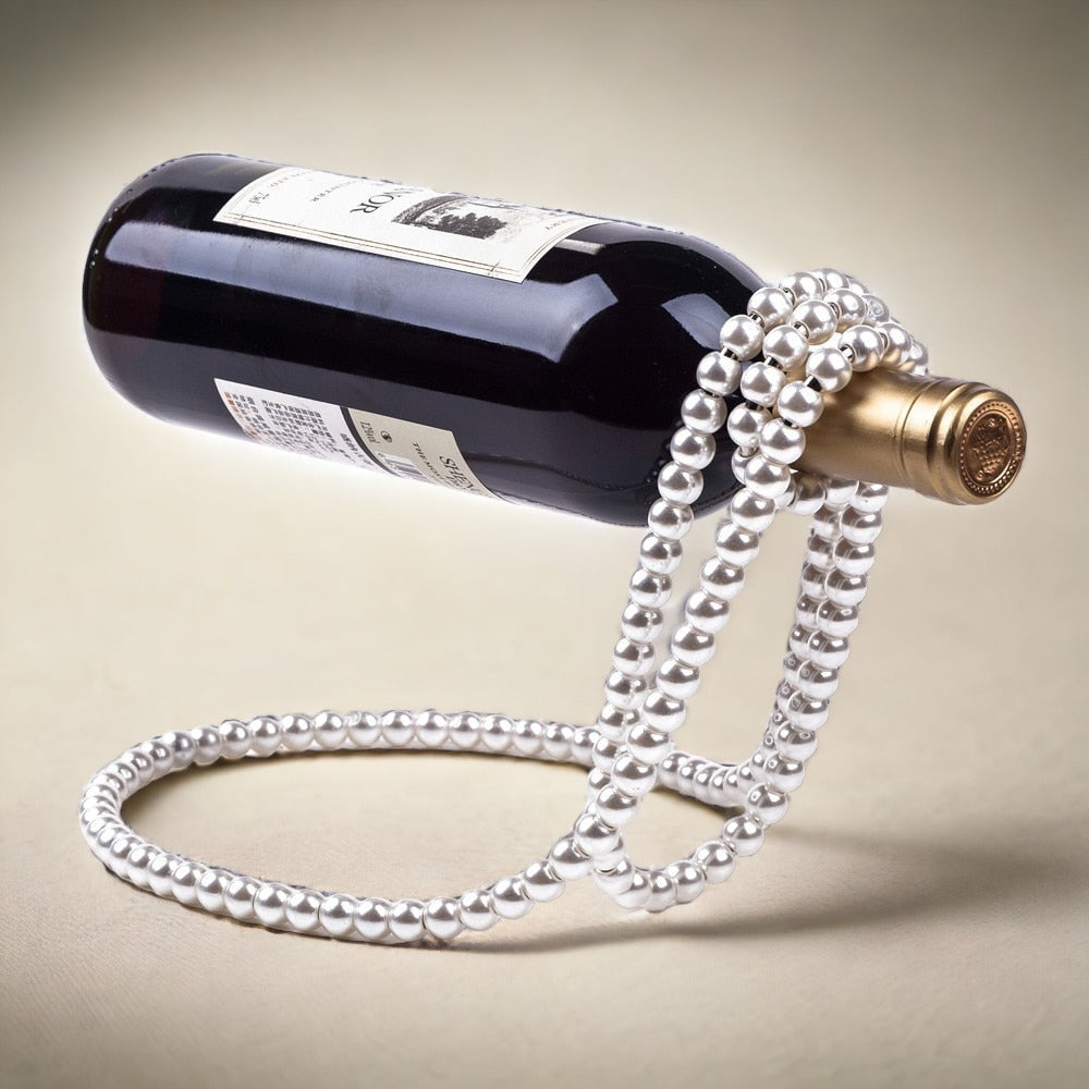 Premium Perlen-Weinhalter "Pearly"